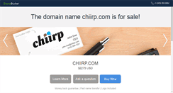 Desktop Screenshot of chiirp.com