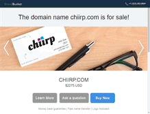 Tablet Screenshot of chiirp.com